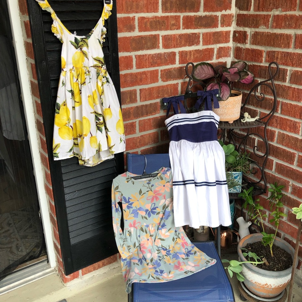 3 Girl’s Dresses 6/7